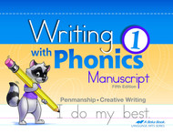 Writing with Phonics 1 Manuscript- Abeka 1st Grade 1 Manuscript