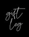 Gift log: Modern gift tracker registry for wedding baby shower