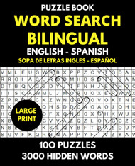 Word Search Bilingual English - Spanish