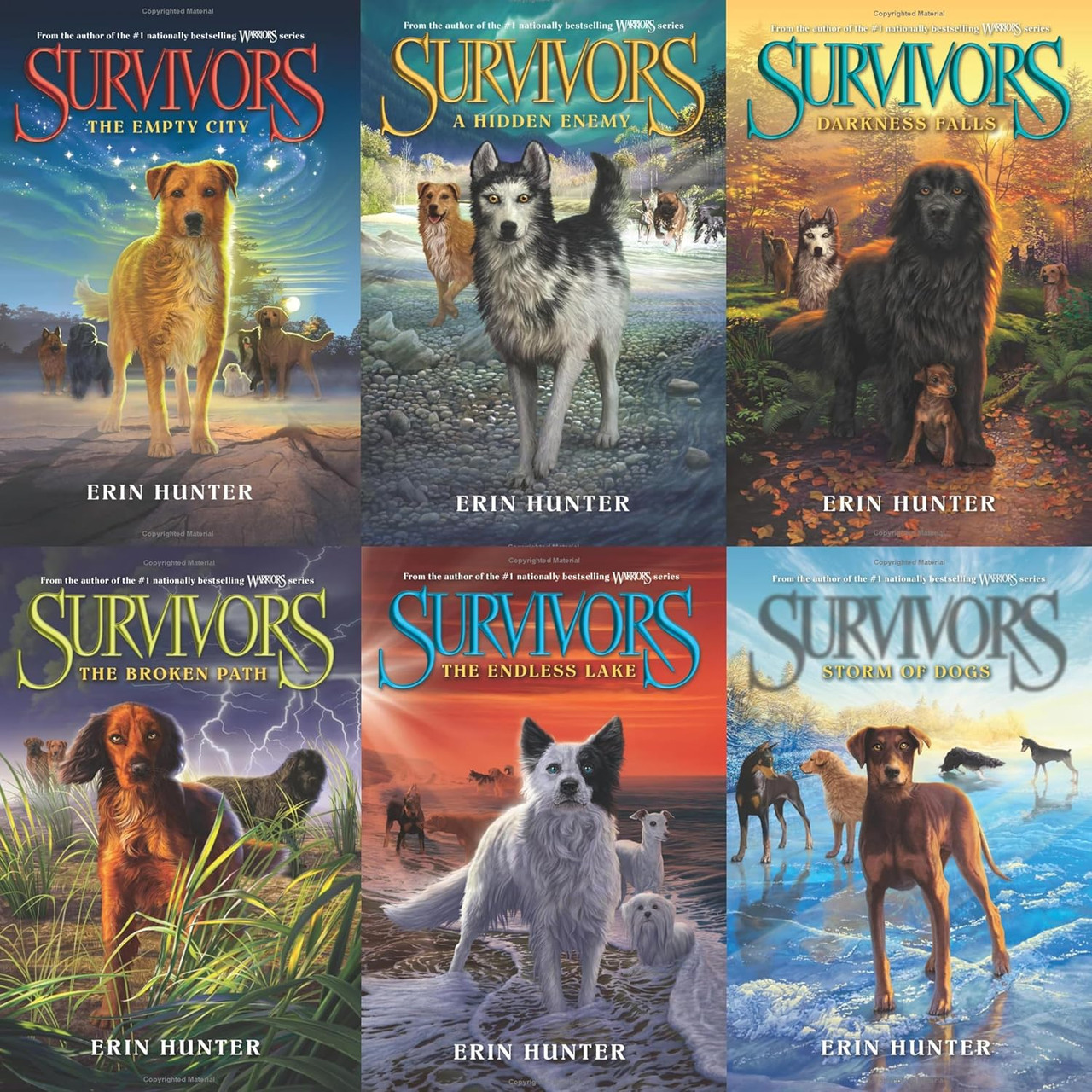 その他 Survivors - Series 1 and 2 [Import anglais] wyw801m Survivors Book Series 1-6 by Erin Hunter - American Book