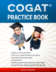 Cogat Practice Book: Grade 3 Level 9 Form 7 Two Full Length Cogat