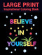 Large Print Inspirational Coloring Book: Stress Relieving