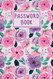 Password Book with Alphabetical tabs large print