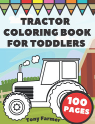 Tractor Coloring Book For Toddlers