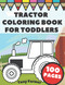Tractor Coloring Book For Toddlers