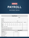 Payroll Record Book: Simple Employee Payroll Record Book for Small