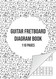 Guitar Fretboard Diagram Book