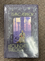 Rare - New Foundation Trilogy by Isaac Asimov Sealed Leather Bound