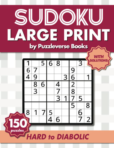 Sudoku Large Print With Solutions
