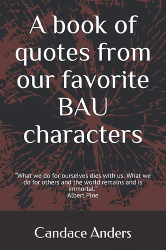 A Book of Quotes from our favorite BAU Characters
