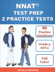 NNAT TEST PREP: Grade 3 and 4 Level D Two Full-Length Practice Tests