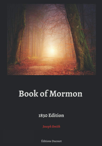 Book of Mormon 1830 Edition