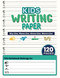 Kids Writing Paper-120 Pages - White