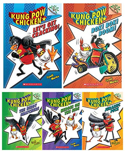 NEW! Kung Pow Chicken Series Set (5 Books)