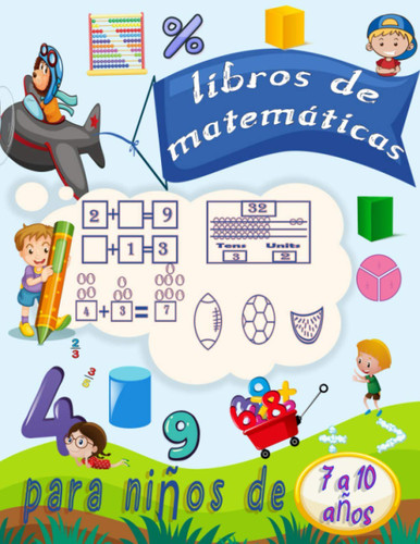 libros de matematicas para Ninos de 7 a 10 anos