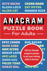 Anagram Puzzle Book for Adults