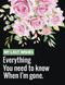 My Last Wishes - Everything You Need To Know When I'm Gone