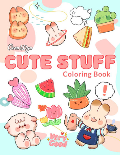 Cute Stuff Coloring Book
