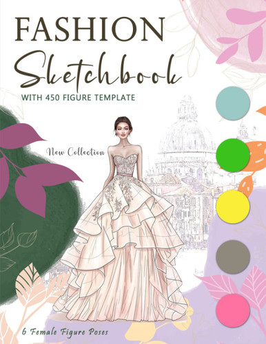 Fashion Sketchbook With Figure Template