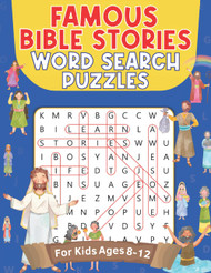 Famous Bible Stories Word Search Puzzles For Kids Ages 8-12