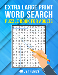 Extra Large Print Word Search Puzzle Book for Adults