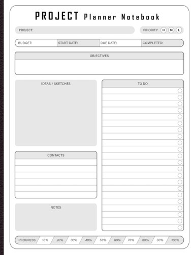 Project Planner Notebook