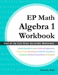 EP Math Algebra 1 Workbook