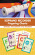 Soprano Recorder Fingering Charts. For Beginners: 18 Colorful Basic