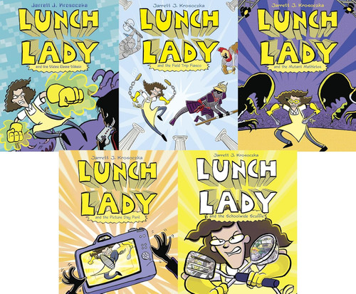 Lunch Lady Series Set II (Book 6 - 10)