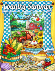 Country Summer: An Adult Coloring Book with 50 Detailed Images of
