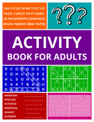 Activity Book For Adults: 100+ Puzzles Word Search Word Scramble