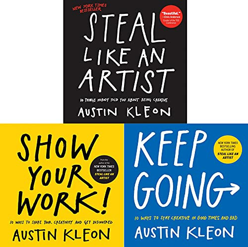 Austin Kleon Books Set