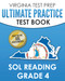 Virginia Test Prep Ultimate Practice Test Book Sol Reading Grade 4