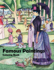 Famous Paintings Coloring Book