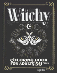 Witchy Coloring Book for Adults