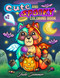 Cute and Spooky: A Halloween Coloring Book for Adults and Kids with