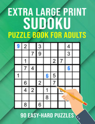 Extra Large Print Sudoku Puzzle Book for Adults