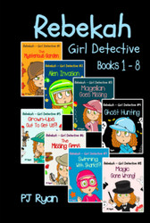 Rebekah - Girl Detective Books 1-8: Fun Short Story Mysteries for