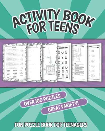 Activity Book for Teens