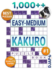 1 000+ Easy Medium Kakuro Puzzle Book