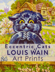 Eccentric Cats of Louis Wain Art Prints: Ready-to-Frame Vintage