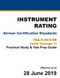 Instrument Rating: Airman Certification Standards FAA-S-ACS-8B