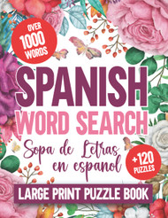 Spanish Word Search Large Print