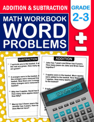 Addition & Subtraction Word Problems Math Workbook grade 2 and 3