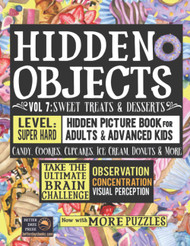 Hidden Objects Super Hard Hidden Picture Book for Adults