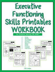 Executive Functioning Skills Printables Workbook: For Students
