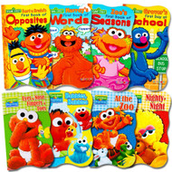 Sesame Street Ultimate Board Books Set for Kids Toddlers Bundle With