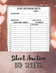 Silent Auction Bid Forms