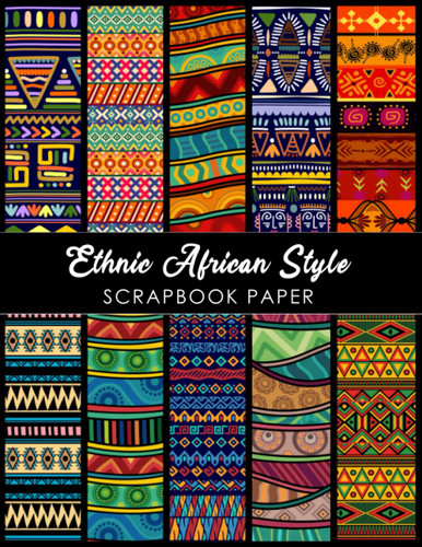 Ethnic African Style Scrapbook Paper