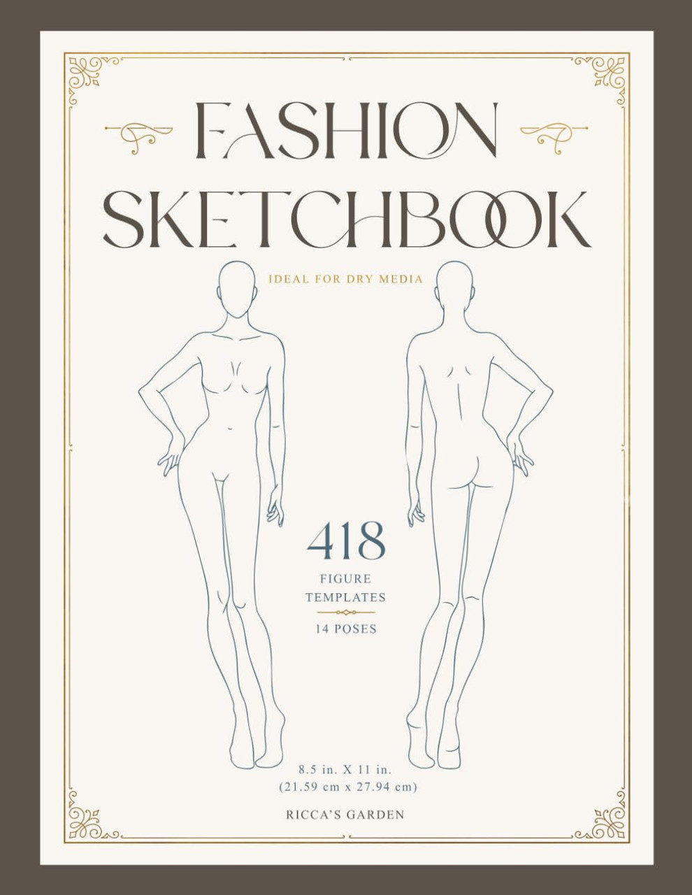 fashion drawing templates female